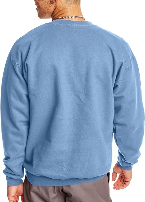Heavyweight Fleece Sweatshirt Crewneck Pullover for Men - Image 2