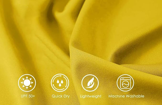 Men UV sunscreen yellow long sleeved clothes - Image 2