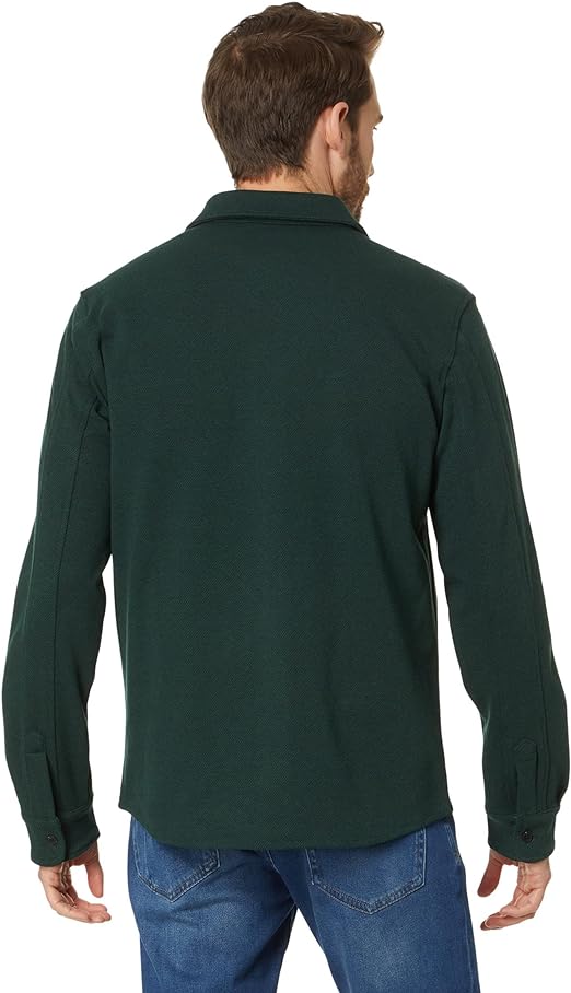 Green Simplified Button Retro Top - Image 3