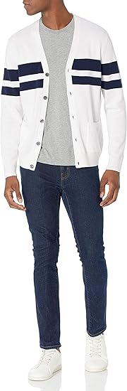 Men cotton cardigan sweater - Image 4
