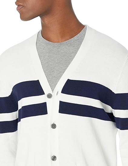 Men cotton cardigan sweater - Image 2