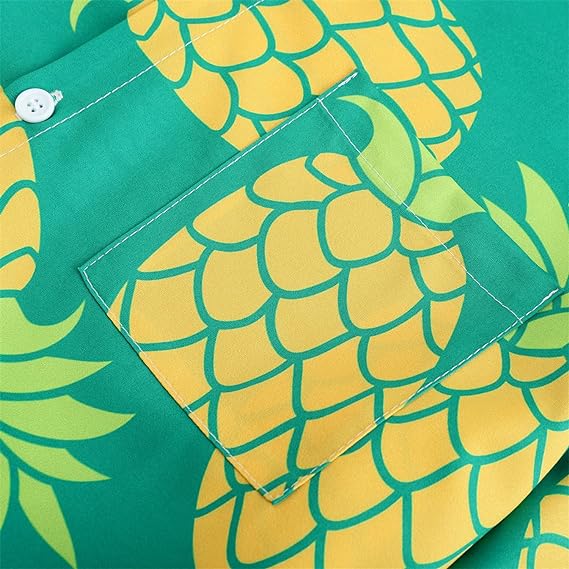 Hawaiian Shirt for Men Palm Beach Tropical Vacation Shirts - Image 6