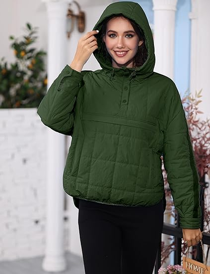 Women Packable Quilted Puffer Jacket - Image 5