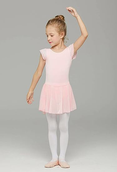 Girls Ballet Leotards with Skirt Dance Dresses - Image 3