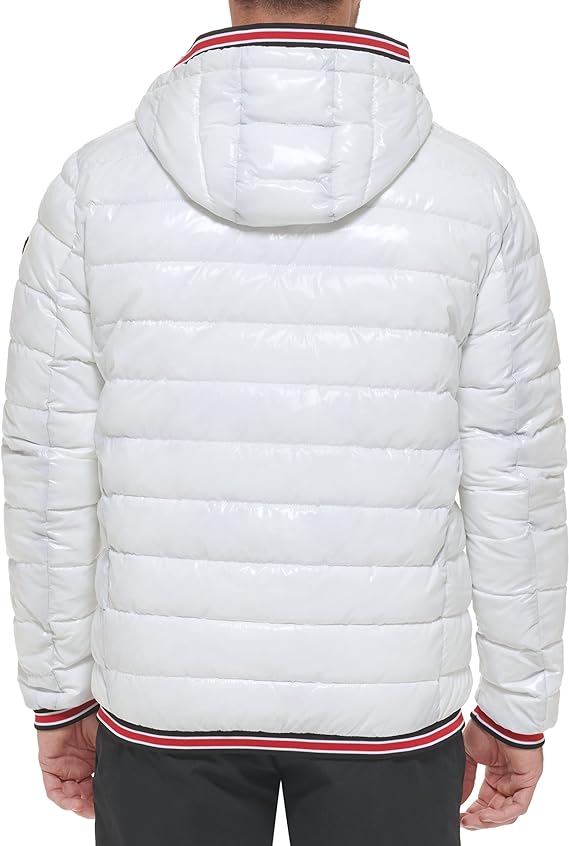 winter coat white three thread down jacket - Image 3
