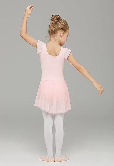 Girls Ballet Leotards with Skirt Dance Dresses - Image 4