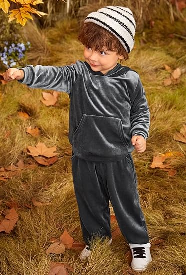 2 Pieces Tracksuits Outfits Athletic Hoodies Sweatshirts - Image 6