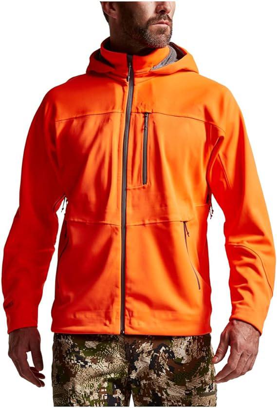 windproof orange jacket clothing - Image 2
