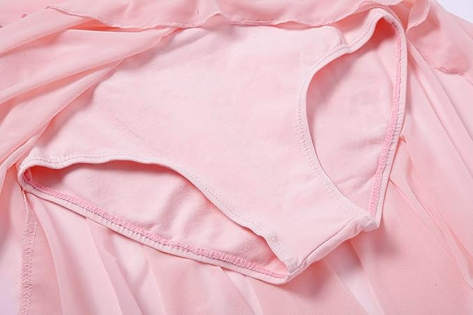 Girls Ballet Leotards with Skirt Dance Dresses - Image 7