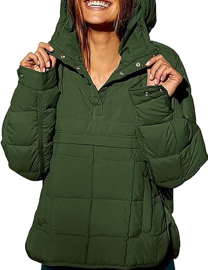 Women Packable Quilted Puffer Jacket