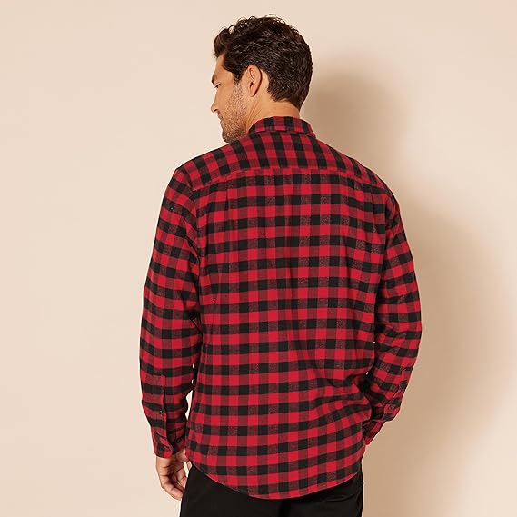 Long Sleeve Flannel Shirt - Image 4