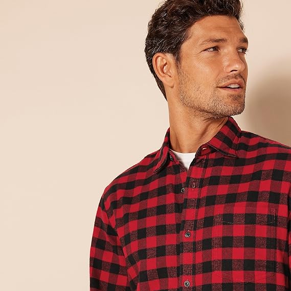 Long Sleeve Flannel Shirt - Image 3
