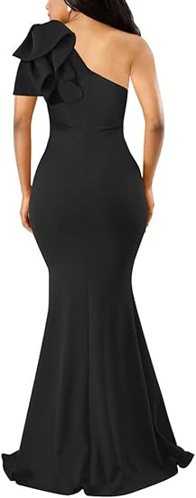 Women Sexy Sleeveless One Long Formal Dress - Image 2